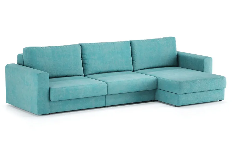 Диван угловой Ларсон 3М Nordic 71 аквамарин - 2 Диван угловой Ларсон 3М Nordic 71 аквамарин - 2