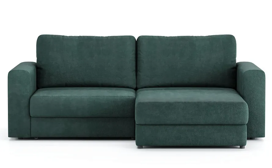 Диван угловой Ларсон 2М Nordic 74 изумруд - 1